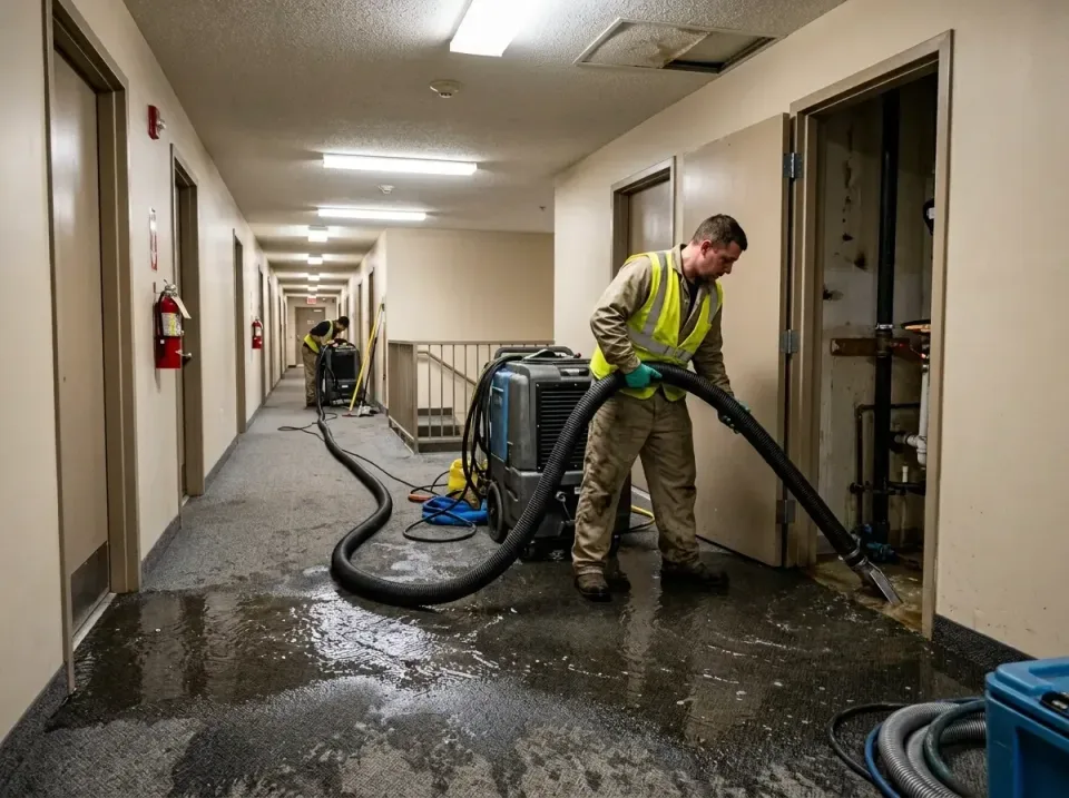 multi-unit-apartment-hallway-f-005 — frequently asked questions, Emergency Burst Pipe Water Extraction & Removal in Suncook,…